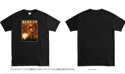 【サルカール 1票の革命】Tシャツ（黒）/ Mサイズ